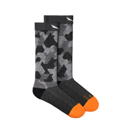 Носки мужские Salewa Pedroc Camo AM M Crew Sock, black, 39-41 (69039/0911 39-41)