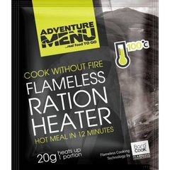 Безполум'яний розігрівач їжі Adventure Menu Flameless heater 20g (AM 6001)