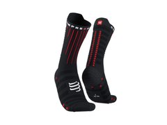 Носки Compressport Aero Socks, Black/Red, T1 (CMS XU00054B 906 0T1)