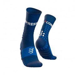 Носки Compressport Ultra Trail Socks, Blue Melange, T1 (XU00008B 501 0T1)
