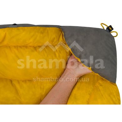 Спальний мішок-квілт Ember Series Eb3 Ultra Dry (-4/-10°C), 183 см, Grey/Yellow від Sea to Summit (STS AEB3- R500-UD)